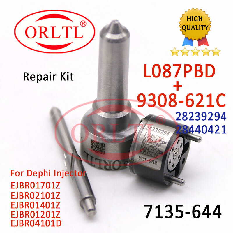 ORLTL 7135-644 أدوات إصلاح فوهة حاقن L087PBD L087PRD L087PBC صمام 9308621C لسوزوكي EJBR04101D رينو 8200553570