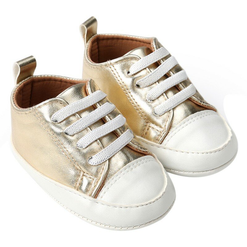 طفل الأحذية الكلاسيكية بو قماش طفلة أحذية الأولى مشوا الأزياء الطفل الصبي الوليد 8 اللون الربيع