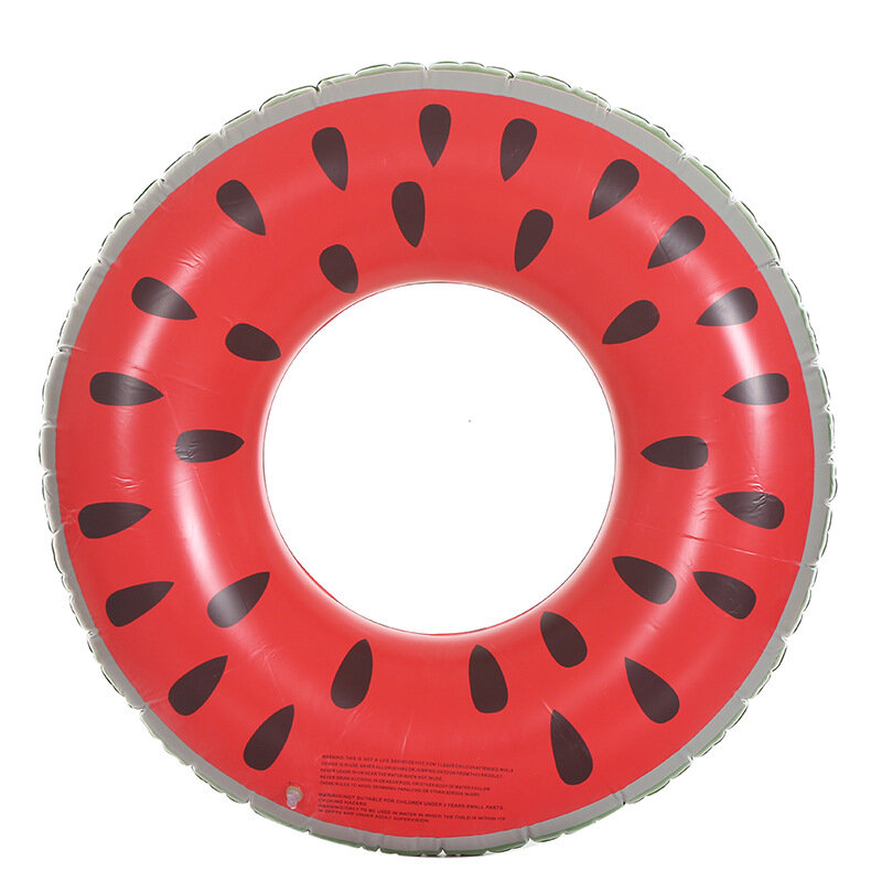 120 سنتيمتر البطيخ بالون سباحة مستدير قابل للنفخ تجمع تعويم دائرة للكبار