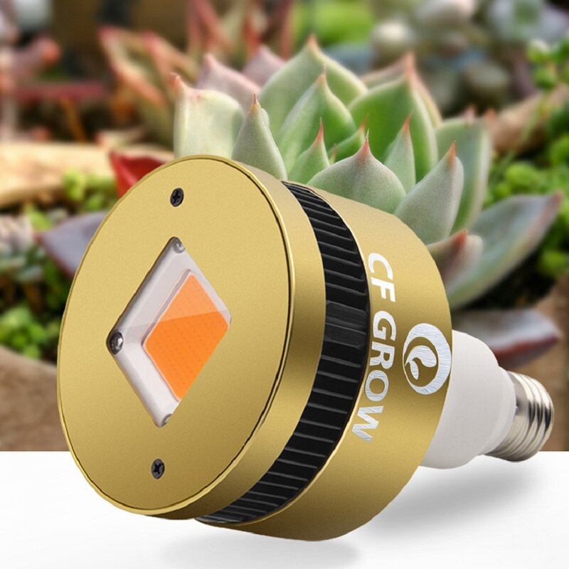 الطيف الكامل تنمو لمبة 150 واط COB LED نمو النبات ضوء مع تبديد الحرارة 110 فولت 220 فولت ل داخلي النبات الدفيئة الخضار حديقة