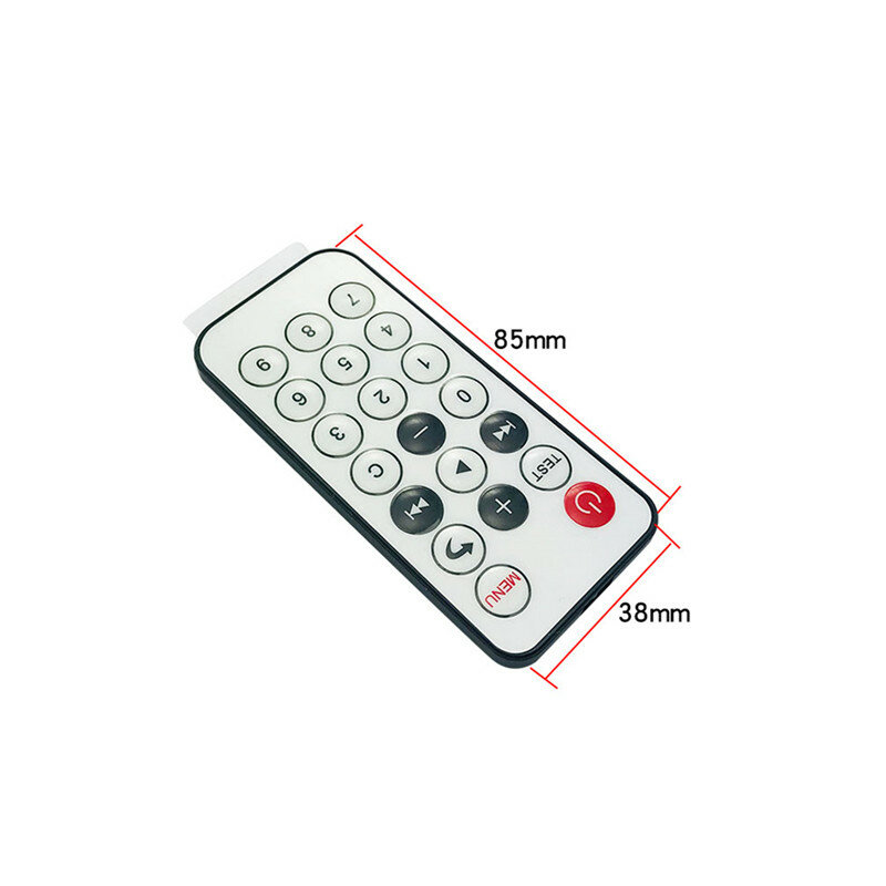 1 قطعة الأشعة تحت الحمراء التحكم عن بعد 20 مفاتيح التحكم عن بعد صغيرة سيارة التحكم عن بعد MP3 مخصص التحكم عن بعد