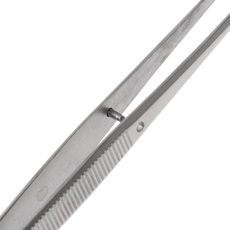 ملاقط من الفولاذ المقاوم للصدأ مسننة أدوات طب الأسنان المنحنية أداة الأسنان