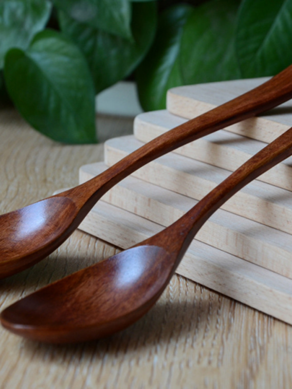 ملعقة خشبية أدوات مطبخ من خشب البامبو لأدوات المطبخ ملعقة شوربة 813 ملعقة طعام ملعقة خشبية
