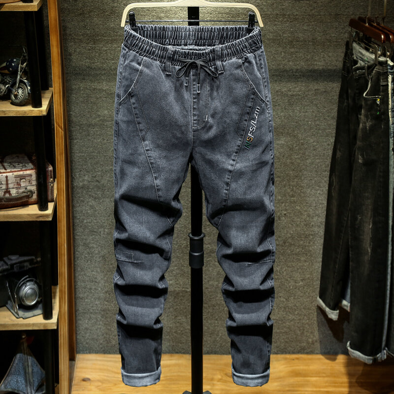 9XL 10XL-بنطلون جينز صيفي طويل للرجال ، مقاس كبير ، نوعية جيدة ، فضفاض ، متين ، شحن ، كاجوال ، أزياء الدنيم ، مجموعة جديدة