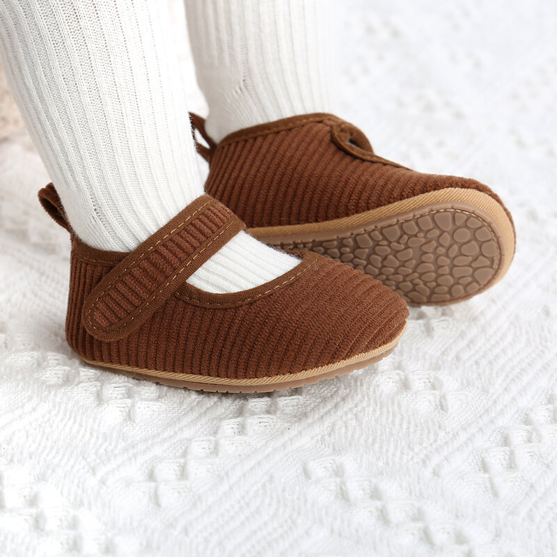 ربيع الخريف حذاء طفل بلون طفل الفتيات Prewalker المضادة للانزلاق أحذية الأولى مشوا طفل الفتيات أحذية ناعمة