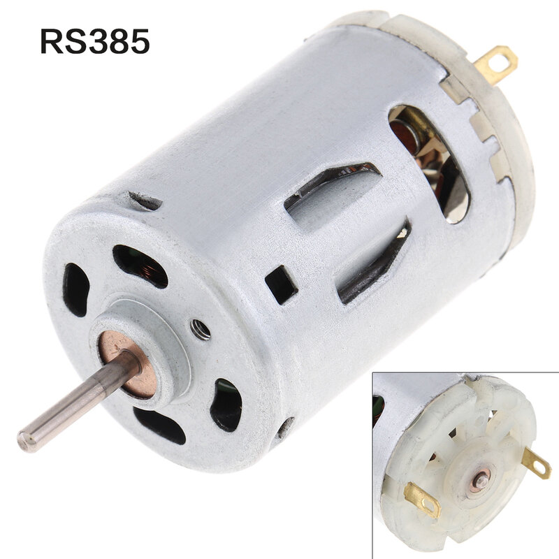 RS365 موتور تيار مباشر 3 فولت 6 فولت 12V130 260 280 380 385 عالية السرعة الكربون فرشاة المحرك الكهربائي ل مجفف الشعر لتقوم بها بنفسك لعبة مروحة صغيرة مايكرو موتور