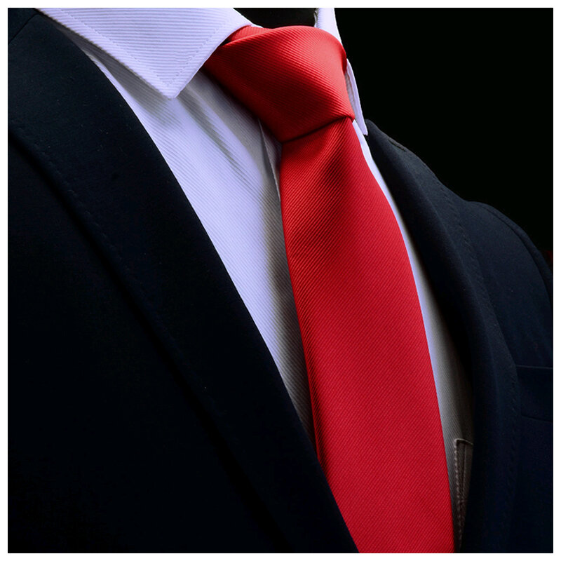 JEMYGINS تصميم كلاسيكي رجل التعادل 8 سنتيمتر رابطة عنق جاكار الحرير الصلبة الأخضر الأحمر الأسود العلاقات للرجل الأعمال حفل زفاف هدية