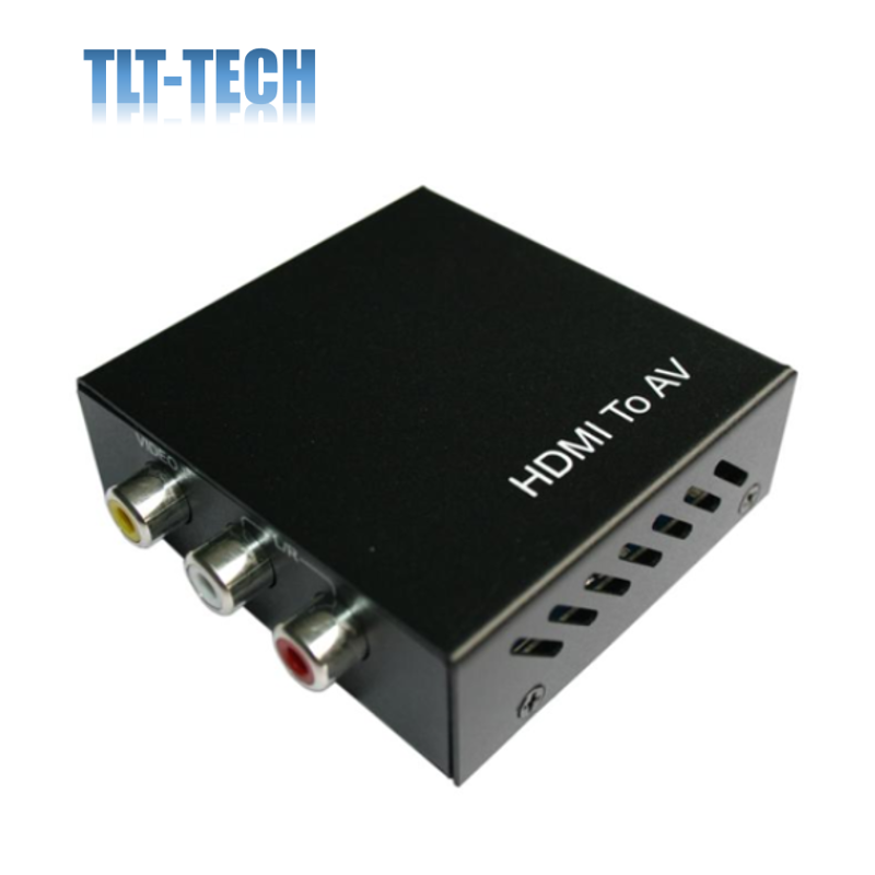 محول HDMI إلى AV/CVBS ، 1080 بكسل ، متوافق مع NTSC و PAL HDCP