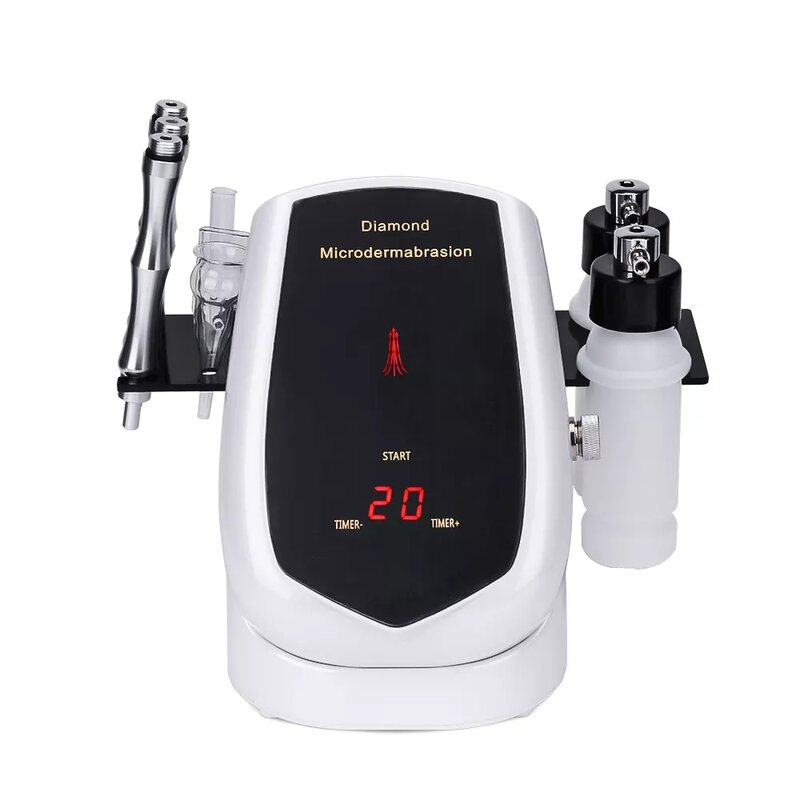 3 in 1 Diamond Microdermabrasion Machine For Blackhead Remover Facial Skin Exfoliators Water Spray Face Peeling Skin Tools