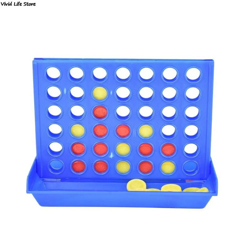 1 Set Connect 4 In A Line Board Game Children's Educational Toys For Kid Sports Entertainment