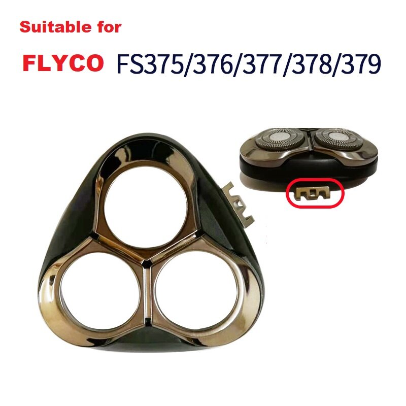 مجموعة رؤوس ماكينة حلاقة لاستبدال الحلاقة لـ FLYCO FS376 FS375 FS377 FS378 شفرة احتياطية