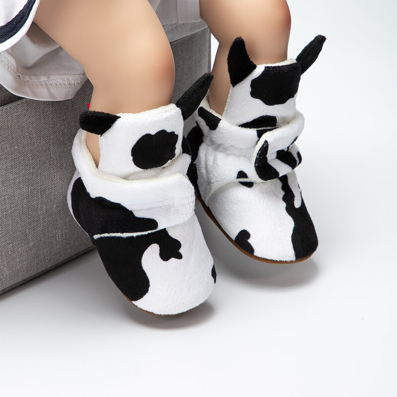 2021 جديد وصول بيبي بوي جوارب بناتي أحذية الحيوانات الدافئة الرضع طفل الأولى مشوا القطن لينة وحيد طفل الملحقات الوليد