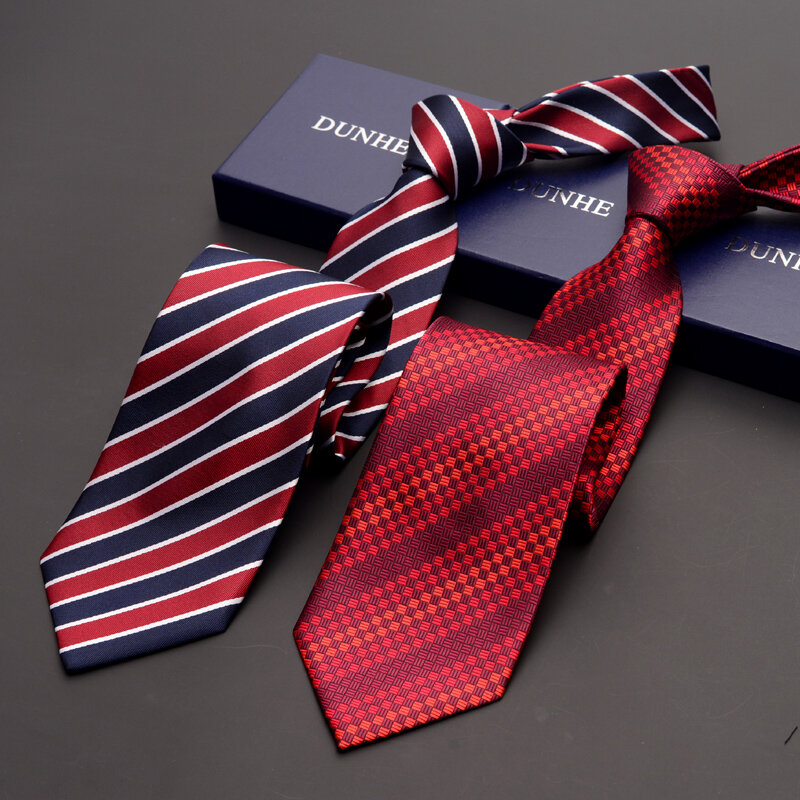ربطات عنق زفاف للرجال ، ربطة عنق مخططة ، مربعات ، 9 سنتيمتر ، ماركة مصمم ، مع صندوق هدايا ، جودة عالية ، 2019