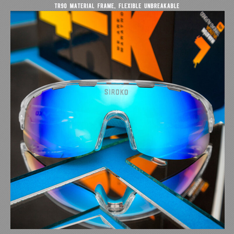 نظارات ركوب الدراجات من علامة تجارية للرجال نظارات شمسية رياضية للسيدات نظارات للدراجات الجبلية نظارة شمسية للدراجات الجبلية مستقطبة