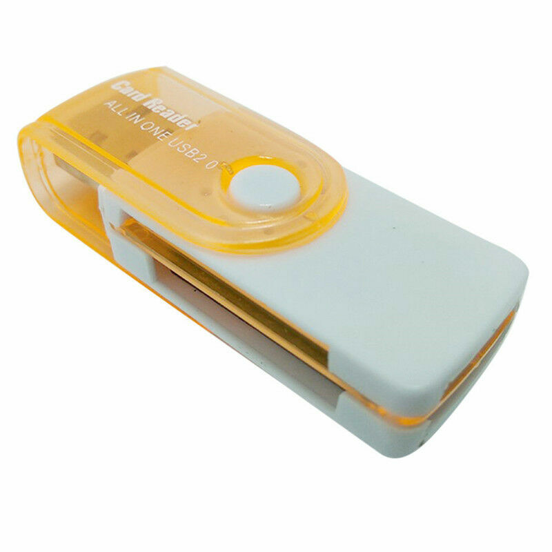 1 x بطاقة الذاكرة قارئ عالية السرعة متعددة الوظائف USB قارئ بطاقة 4 في 1 ل MS MS-PRO TF مايكرو بطاقة الذاكرة الذكية قارئ