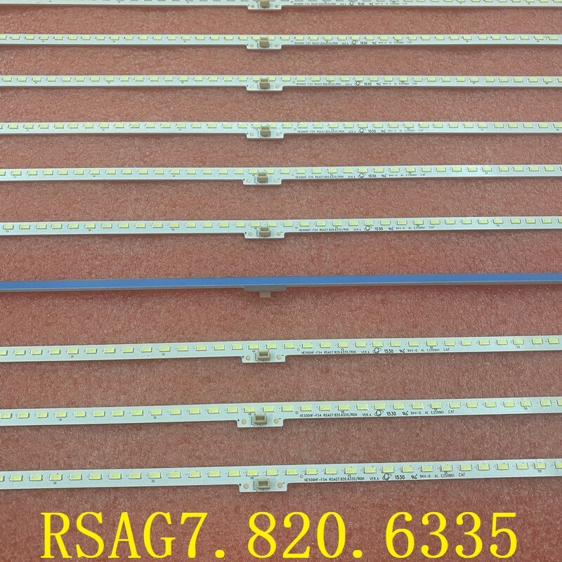 2 قطعة/المجموعة LED شريط إضاءة خلفي ل LED50K370 RSAG7.820.6335 HE500HF-F54