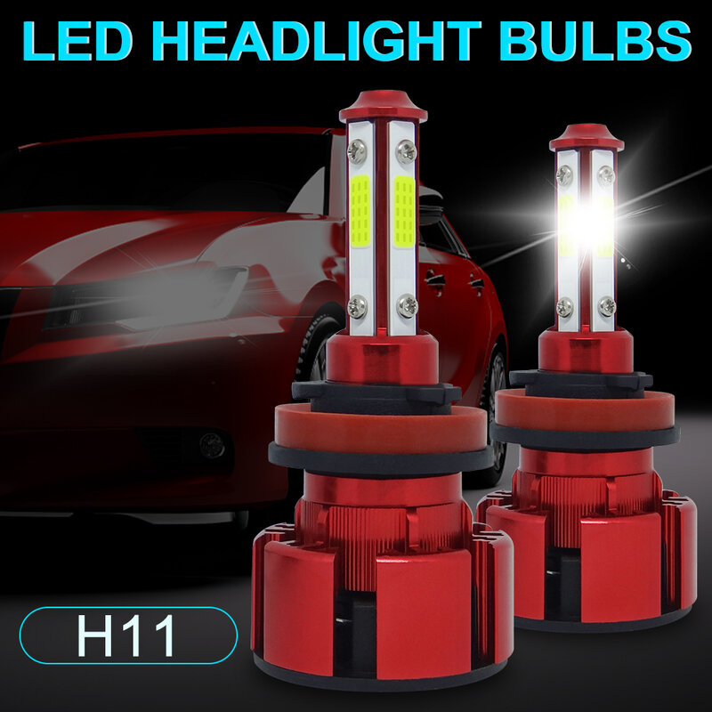 2 قطعة البسيطة 110W 12000LM H11 9006 HB4 9005 HB3 سيارة مصابيح ليد لمصابيح السيارة الأمامية 9012 H7 H8 H9 مجموعة مصابيح سيارة ل لمبة الضباب LED أضواء ل سيارة