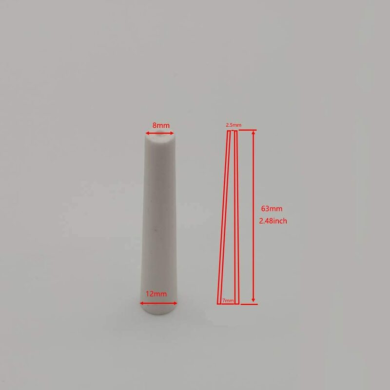 HOLDWIN 5 قطعة الأبيض السيراميك ساندبلاست فوهات الهواء ساندبلاستر نصائح ل الهوائية أدوات التفجير 2.5 مللي متر