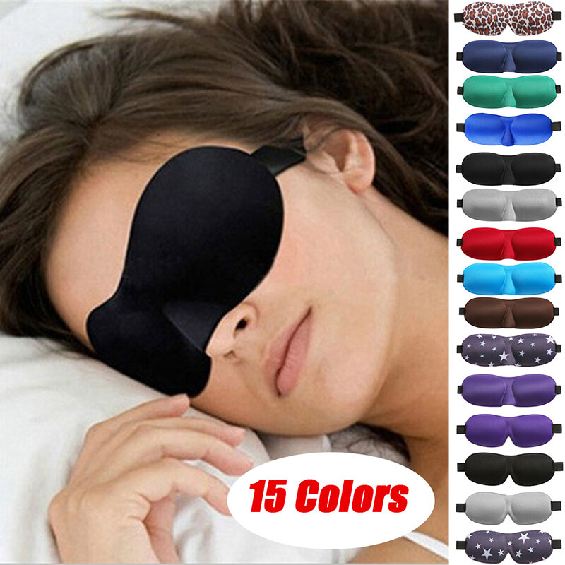 1 قطعة 3D الطبيعي النوم غطاء العين قناع الظل التصحيح المحمولة الغمامة السفر Eyepatch ل
