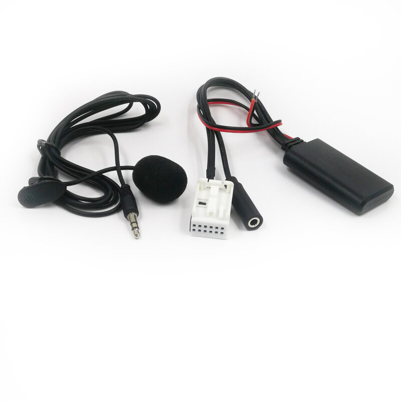 محول وحدة بلوتوث 5.0 من Biurlink MP3 يدوي يدوي لفولكس فاجن RCD510 RCD310 RNS315 RNS310 MFD2 قابس ذو 12 سنًا