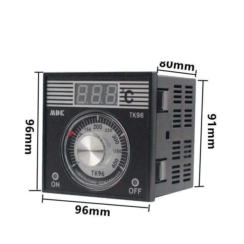 منظم حرارة رقمي إلكتروني ، منظم درجة حرارة 0-400 درجة مئوية ، يعمل بجهد 220 فولت