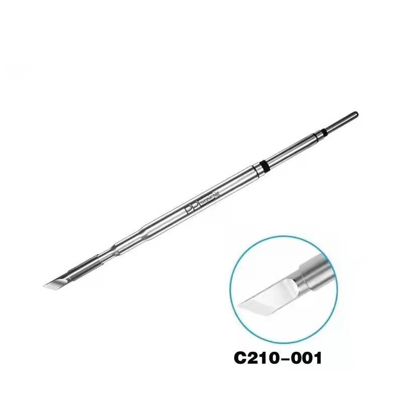 PPD C210 سلسلة متعددة الوظائف الأكسدة ومقاومة التآكل سبيكة لحام طرف نانو الكهربائي مناسبة للمقبض T210