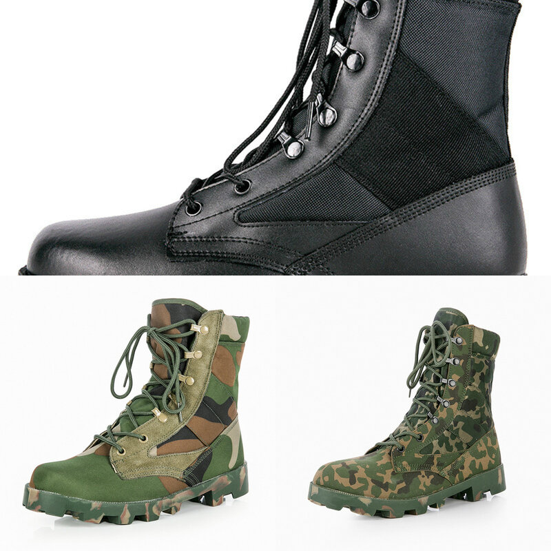 في الهواء الطلق التكتيكية أحذية الرجال حذاء للسير مسافات طويلة التمويه الجيش الصحراء عدم الانزلاق لبس أحذية حذاء عسكري الخريف حذاء للسير مسافات طويلة