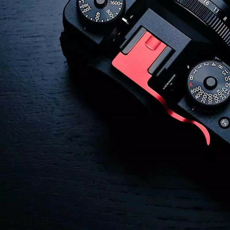 الألومنيوم غطاء الحذاء لوحة الكاميرا المعدنية اليد الإبهام حتى قبضة ل فوجي فيلم X-T10 X-T20 XT1 XT2 XT3 فوجي كاميرا X-T30