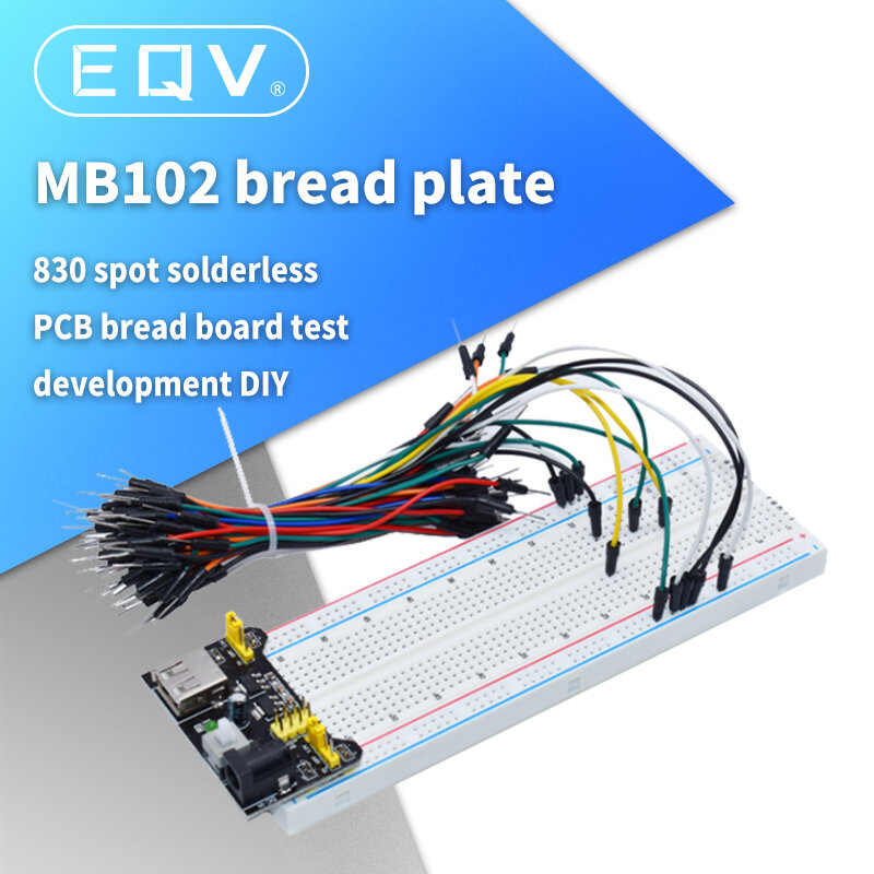 جديد MB-102 MB102 لوح الخبز 400 830 نقطة لحام PCB لوح خبز اختبار تطوير لتقوم بها بنفسك لمختبر اردوينو SYB-830