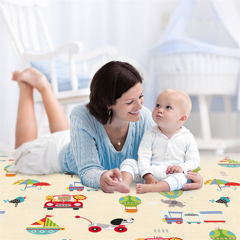 طفل Playmat XPE رغوة التعليمية للأطفال حصيرة ألعاب الأطفال الكرتون Bebe الزحف وسادة مقاوم للماء الاطفال السجاد حصيرة للأطفال