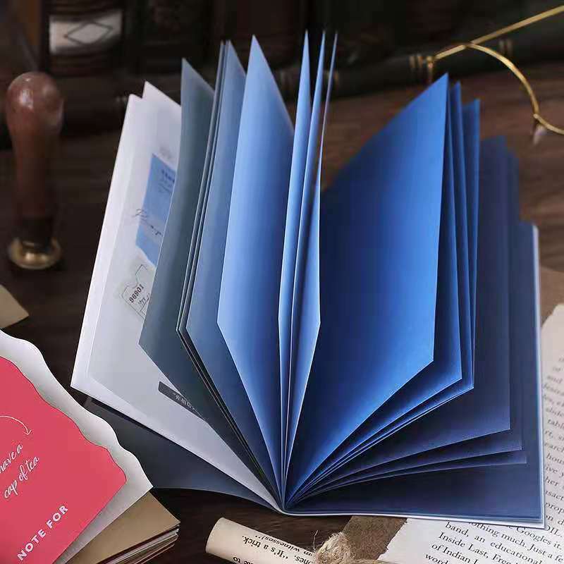 Kawaii اللون الداخلية صفحة دفتر النمط الصيني الإبداعية غلاف Diary المفكرة خطة أسبوعية دليل سجل القصاصات هدية طالب
