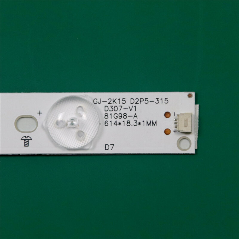 LED الإضاءة ل فيليبس 32PFT5500/12 32PFT5501/60 32PFT5509/12 LED بار الخلفية قطاع خط حاكم GJ-2K15 D2P5 D307-V1 V1.1