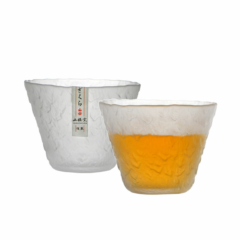 محدودة Yamazakura ايدو الزجاج أول كوب الثلج اليابانية فنجان شاي اليد ماديس كوب ويسكي كأس للنبيذ كاسات صغيرة للفودكا برواري
