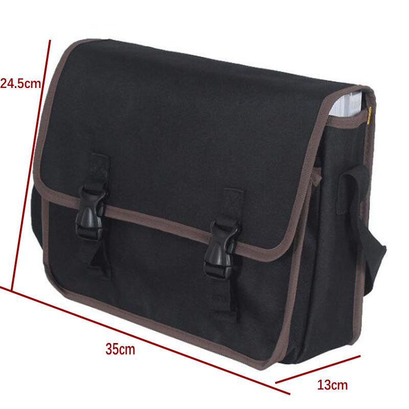 المحمولة حقيبة حزام عدة متعددة الوظائف عدة حقيبة التخزين الأجهزة كهربائي طقم تصليح صندوق تخزين حقيبة قطن مزدوجة أداة حقيبة