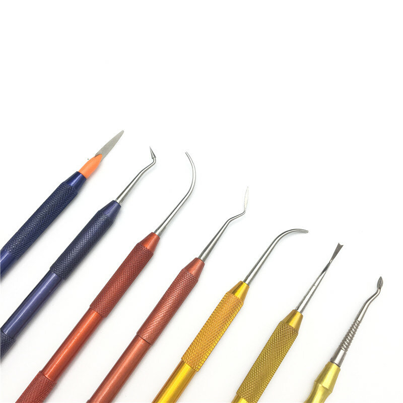 1 قطعة طبيب النحت سكين الشمع ماكينة حفر على الخشب (ماكينة أويما) ملعقة شفرة الأسنان مختبر أدوات