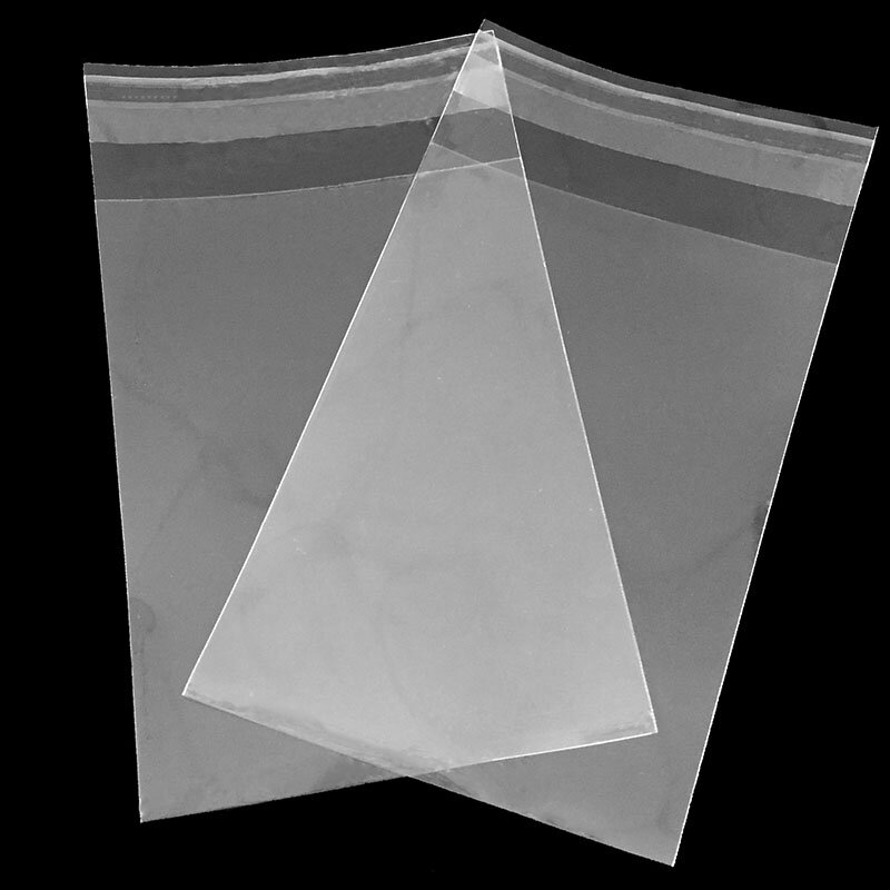 أكياس سيلوفان بلاستيك Opp للملابس ، x من من من السيلوفان ، A3 ، 4 ، A5 ، A6 ، الحجم ، شفاف ، الغلق الذاتي ،