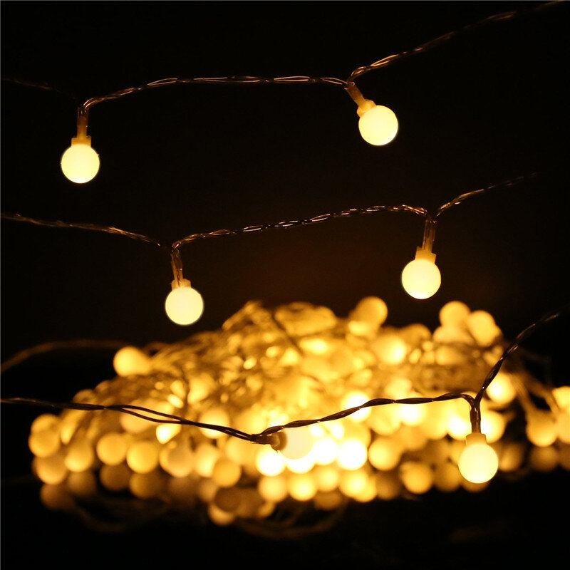3M 20 LED الطوق USB 5v الكرة الجنية سلسلة أضواء للعام الجديد عيد الميلاد مهرجان حزب الزفاف مصباح ضوء led للديكور المنزلي ضوء