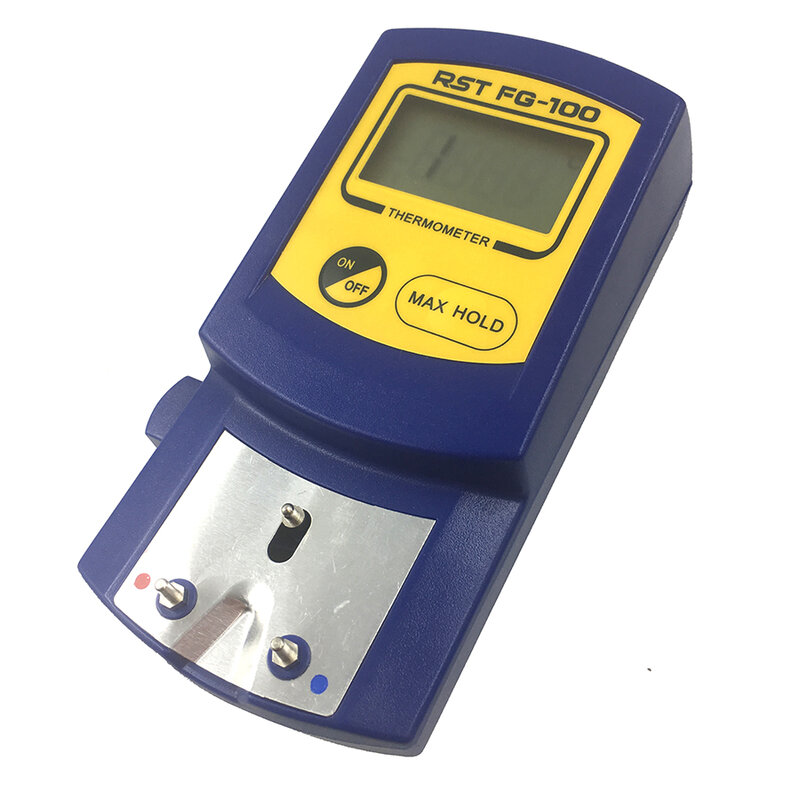 FG-100 الرقمية سبيكة لحام نصائح ميزان الحرارة جهاز قياس درجة الحرارة ل سبيكة لحام نصائح + 5 قطعة مجسات 0-700C