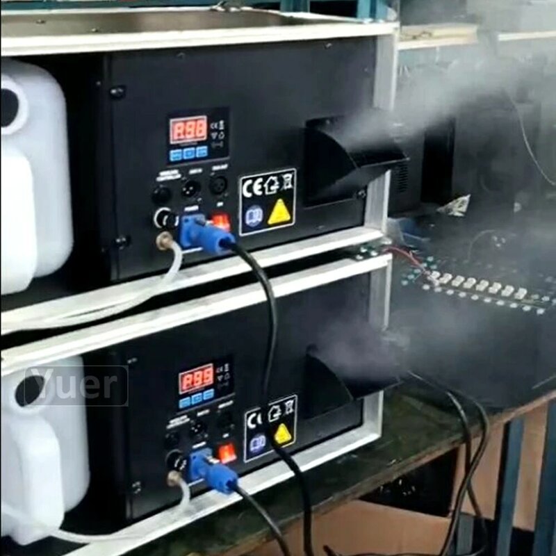 4 قطعة/الوحدة 1500 واط الضباب الدخان Hazer آلة الضباب آلة الدخان للتأثيرات الخاصة مع DMX512 و التحكم عن بعد