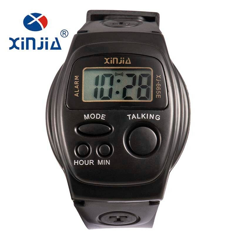 New Simple Men And Women Talking Watch Speak Russian Language Blind Electronic Digital Sports WristWatches For The Elder