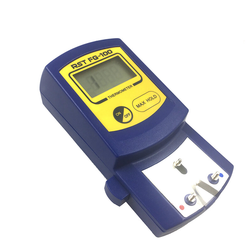 FG-100 الرقمية سبيكة لحام نصائح ميزان الحرارة جهاز قياس درجة الحرارة ل سبيكة لحام نصائح + 5 قطعة مجسات 0-700C