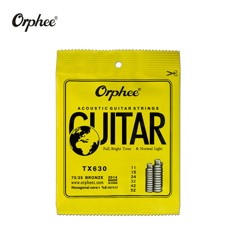 شحن مجاني 10 قطعة orphee الغيتار سلاسل TX620/TX630/TX640 الصوتية الغيتار سلاسل اضافية ضوء