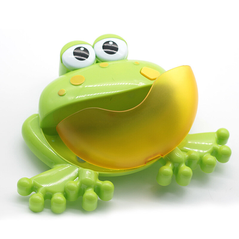 الفقاعات الكهربائية ABS Baby Frog ، زاوية جانبية ناعمة ، للعب الموسيقى ، تعزيز التنمية الفكرية ، القدرة العملية ، الثقافة