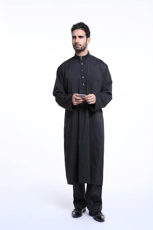 ثوب رجالي طويل من juba طقم من قطعتين ، توبات وسراويل ، ملابس نسائية سعودية ، ملابس إسلامية إسلامية ، دبي ، عربية ، إسلامية