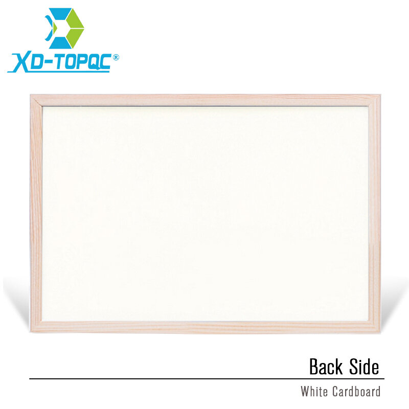 XINDI-لوح رسم أبيض بإطار من خشب الصنوبر ، 60 × 90 سنتيمتر ، مورد للمدرسة والمكتب ، ألواح كتابة محفورة مباشرة من المصنع ، WB46
