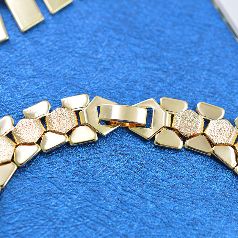 صني-مجموعة مجوهرات بوهيمية للنساء ، قلادة ، أقراط ، سوار ، مجوهرات الزفاف
