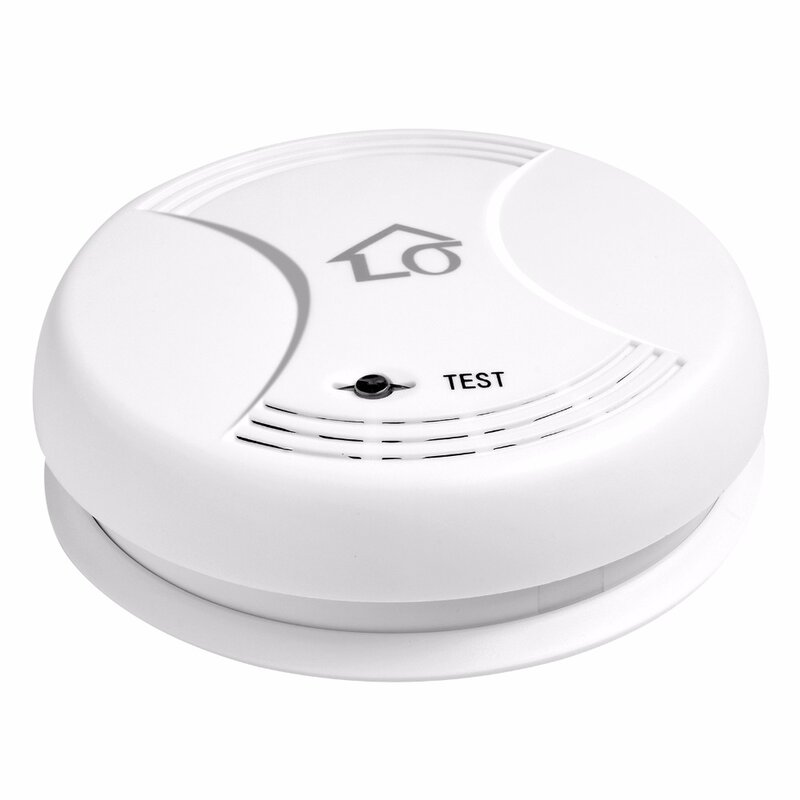 دخان لاسلكي/كاشف الحريق لاسلكية للوحة المفاتيح التي تعمل باللمس Wifi GSM نظام إنذار صوتي لص أمن الوطن
