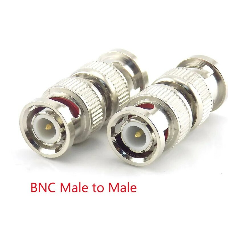 2/5/10 قطعة BNC موصل الإناث إلى الإناث BNC الذكور إلى الذكور RCA الإناث BNC الإناث إلى RCA الذكور محول ل نظام الفيديو CCTV كاميرا