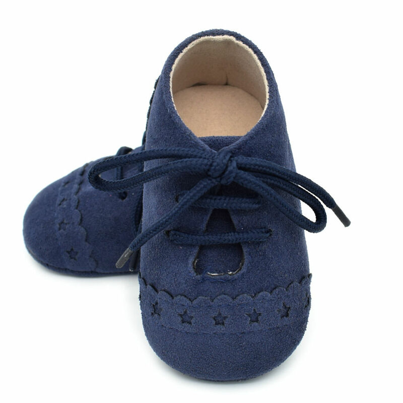 حار الوليد الطفل الأولى المشي أحذية فتاة بوي لينة Nubuck الجلود Prewalker المضادة للانزلاق الأحذية الأخفاف الأحذية حذاء طفل صغير