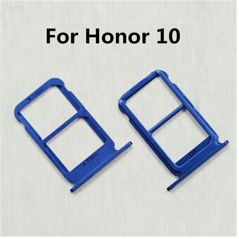 سيم حامل بطاقة لهواوي الشرف 10 Honor10 سيم فتحة للبطاقات صينية استبدال أجزاء
